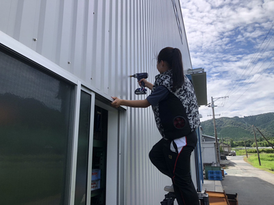 愛知県豊川市・防犯カメラ施工写真