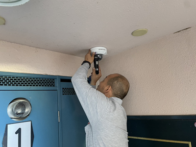 愛知県刈谷市・防犯カメラ施工写真