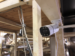 愛知県豊田市・防犯カメラ施工写真