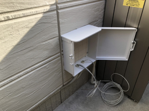 愛知県一宮市・防犯カメラ施工写真