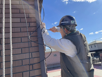 愛知県稲沢市・防犯カメラ施工写真