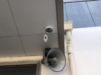 愛知県高浜市・防犯カメラ施工写真