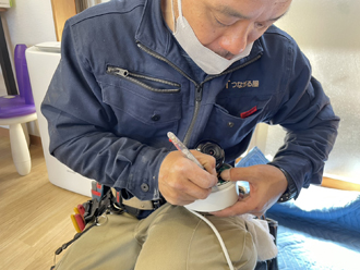 愛知県豊川市・防犯カメラ施工写真