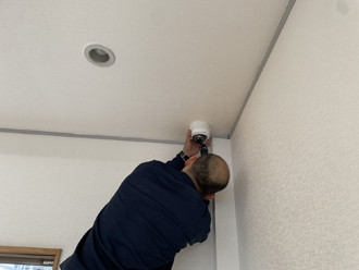 愛知県豊川市・防犯カメラ施工写真