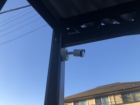 愛知県知多郡阿久比町・防犯カメラ設置事例・写真１