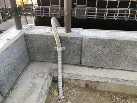 愛知県知多郡阿久比町・防犯カメラ設置事例・写真２