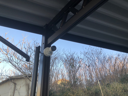 愛知県知多郡阿久比町・防犯カメラ設置事例・写真４