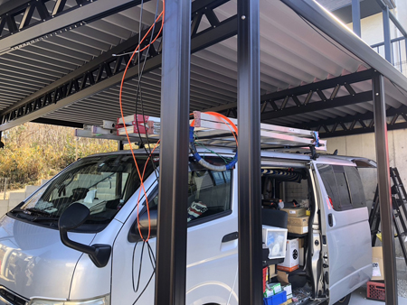 愛知県知多郡阿久比町・防犯カメラ設置事例・写真５