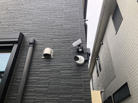 愛知県安城市・防犯カメラ設置事例・写真３